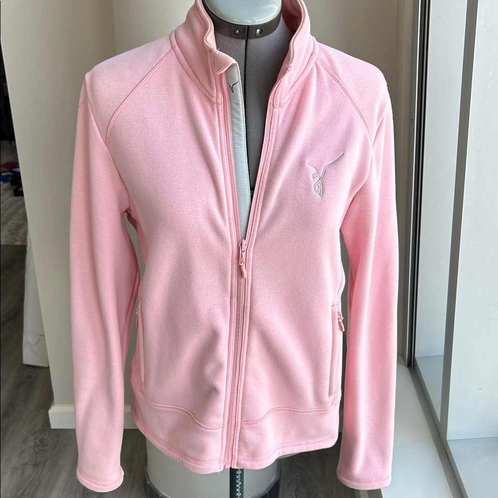 Women's Light Pink Golf Jacket